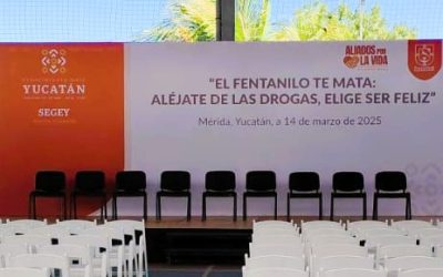 «El Fentanilo te mata: Aléjate de las drogas, elige ser feliz»